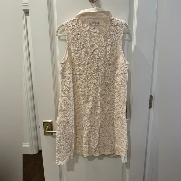 Tuckernuck Cream Lace Top - Picture 6 of 8